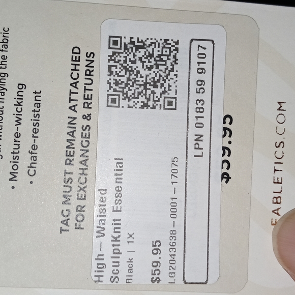 Fabletics Leggings NWT - Picture 5 of 5